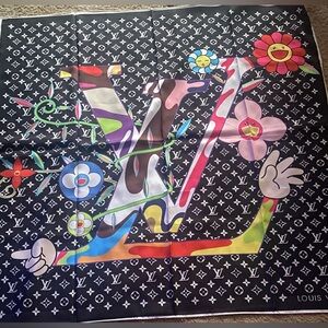 Colorful Designer Patterned  Silk Fabric